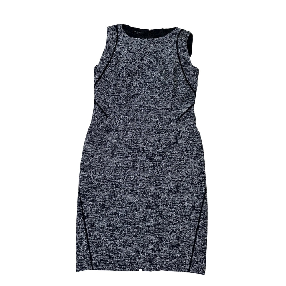 Lafayette 148 New York Bree Sheath Sleeveless Tweed Sheath Dress Size 6